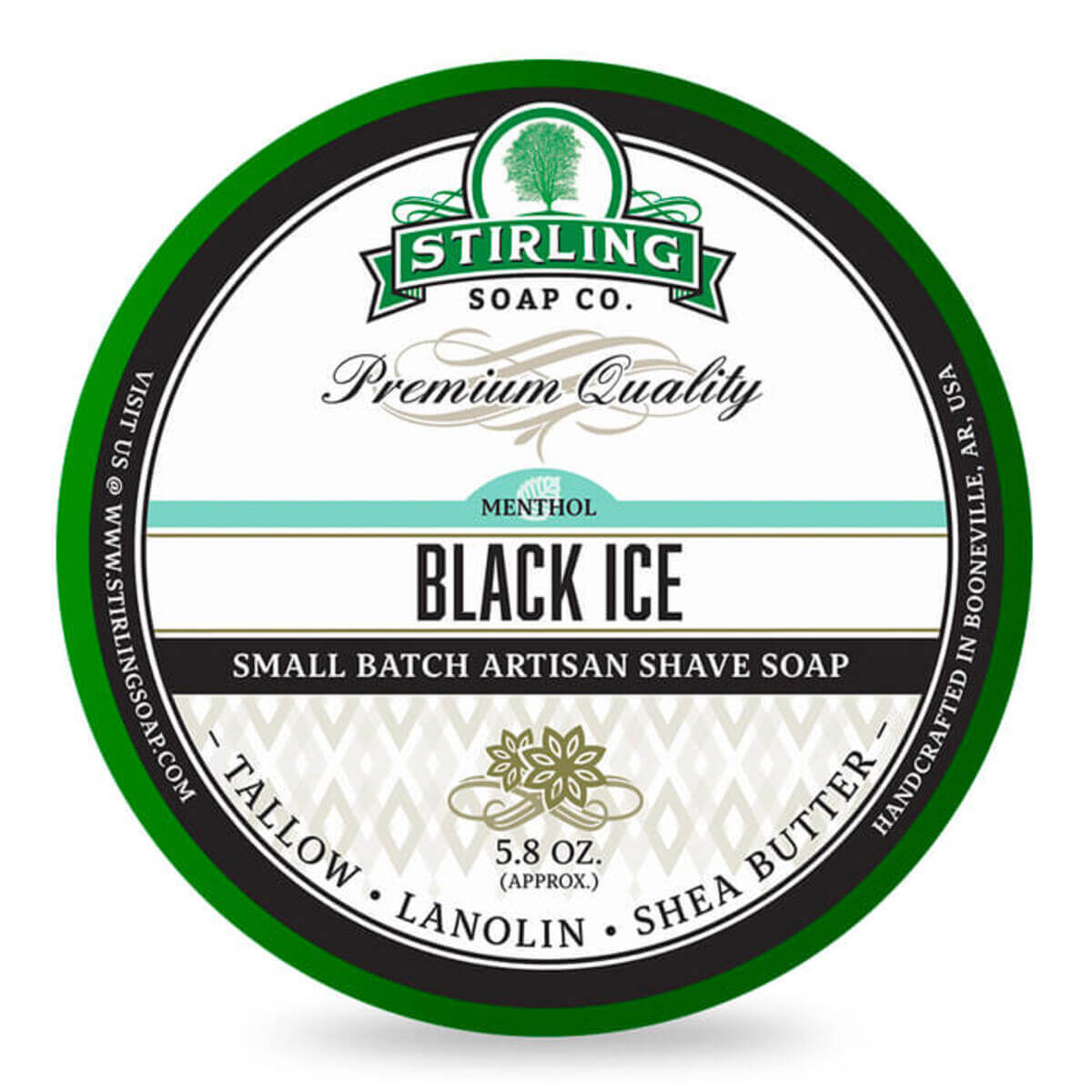 Stirling Shaving Soap Black Ice 170 ml